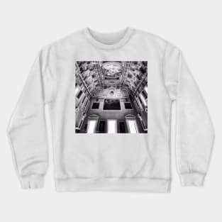 Museo Archeologico Nazionale Di Napoli - Black and White Crewneck Sweatshirt